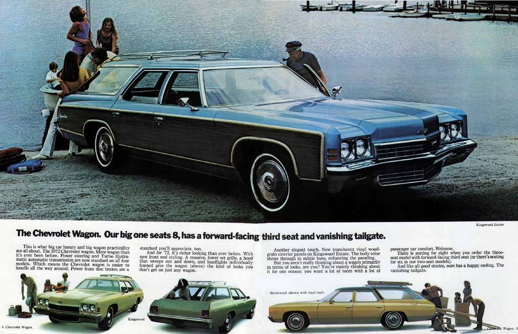 1972 Chevrolet Wagons Brochure Page 13